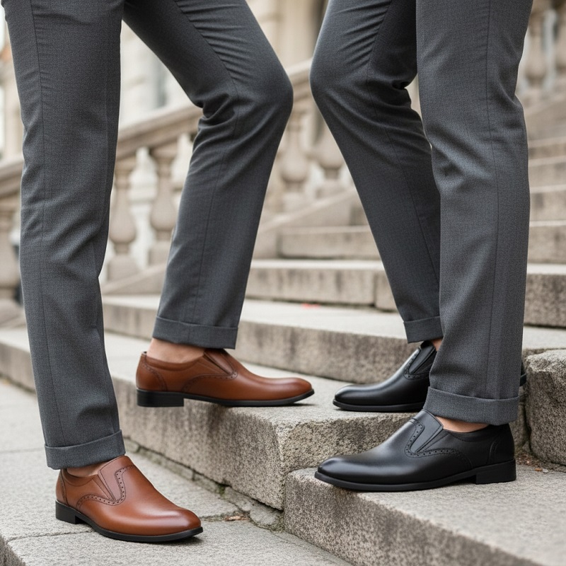 کفش رسمی مردانه مدل Dena-عسلی